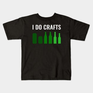 I Do Crafts Kids T-Shirt